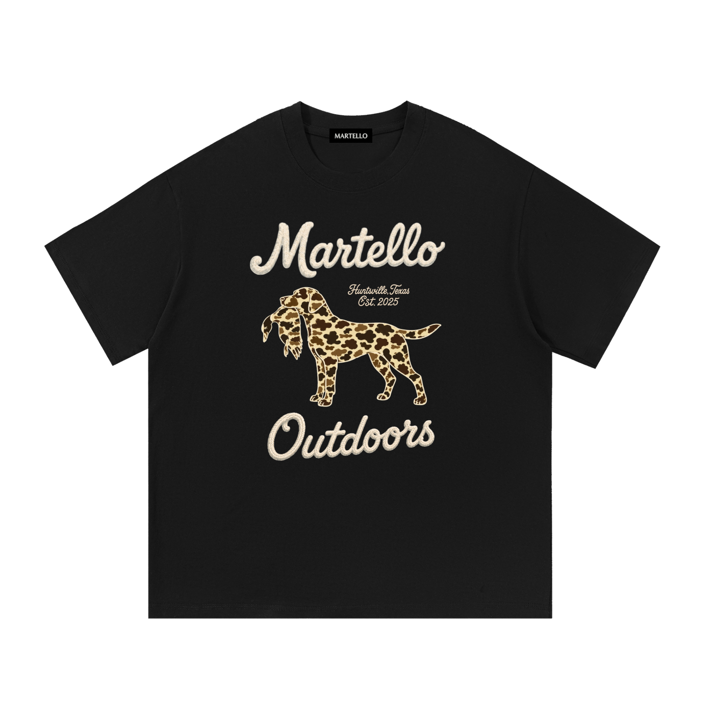 Martello Camo Graphic Essential Cotton T-Shirt