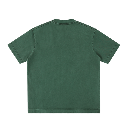 Martello Heavyweight Vintage Washed Frayed T-Shirt