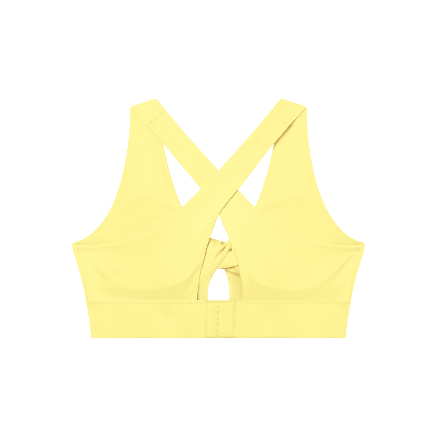 Martello Women's Twist Front V-Neck Sports Bra