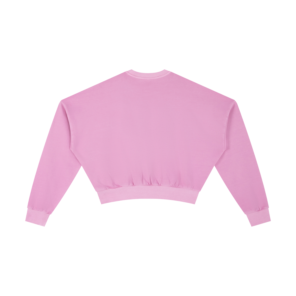 Martello Cheetah Cropped Sweatshirt