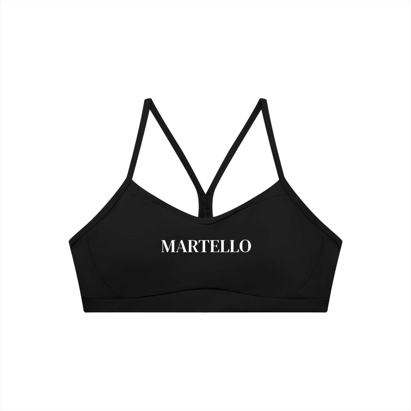 Martello Women's Tight Cropped Sports Bra