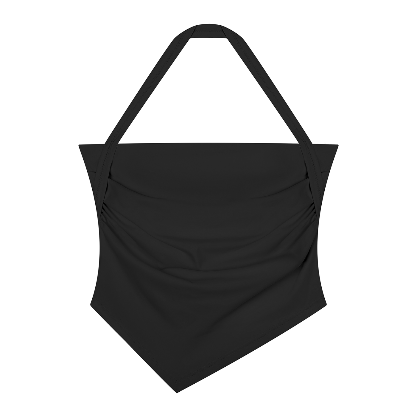 Martello Women’s Ruched Halter Neck Yoga Tank Top