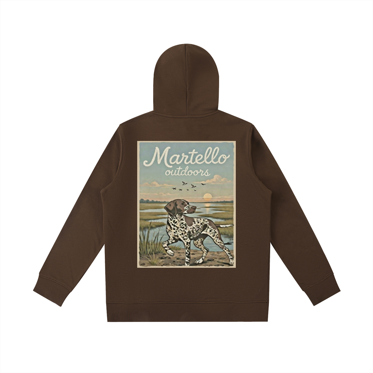 Martello Outdoors Brown Hoodie