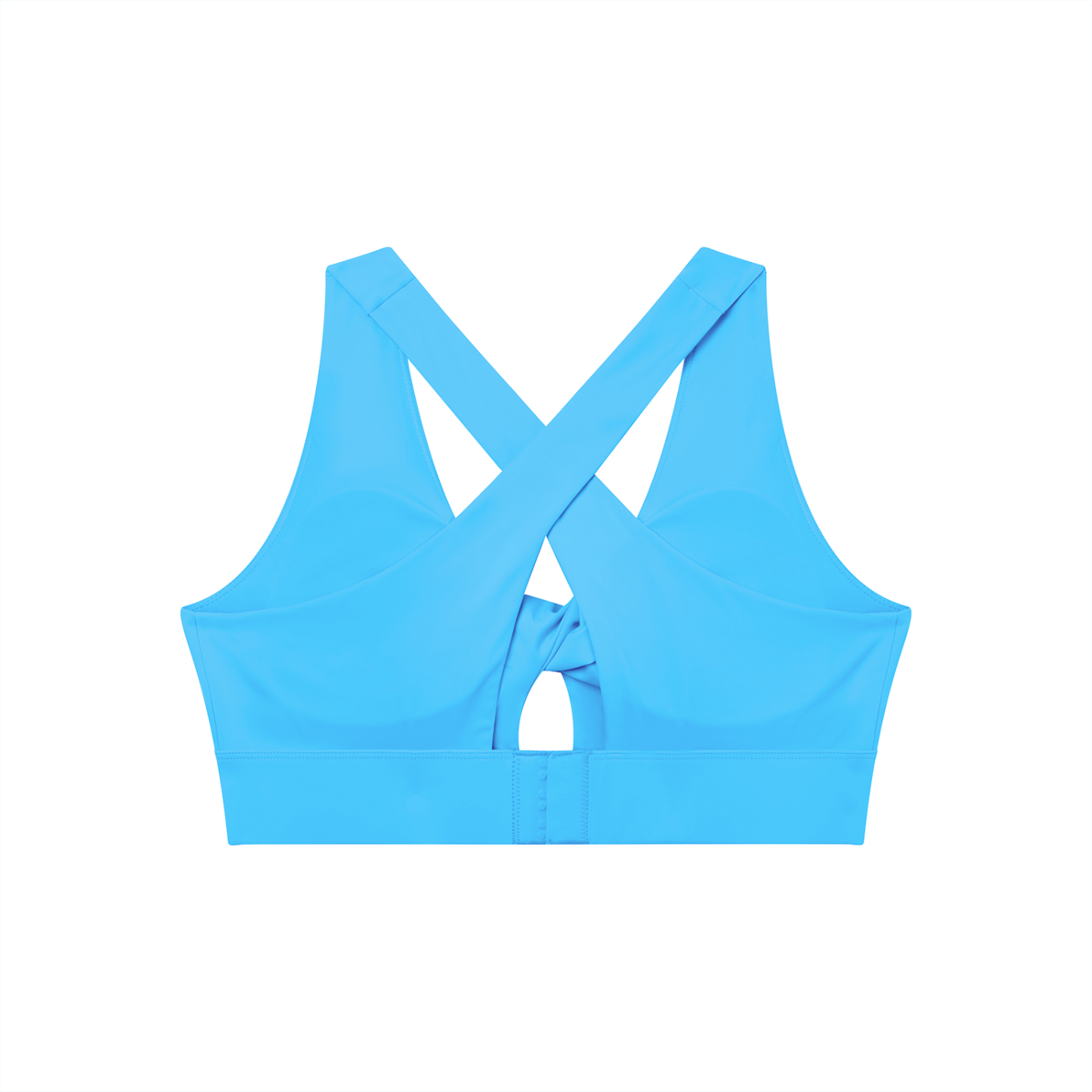Martello Women's Twist Front V-Neck Sports Bra