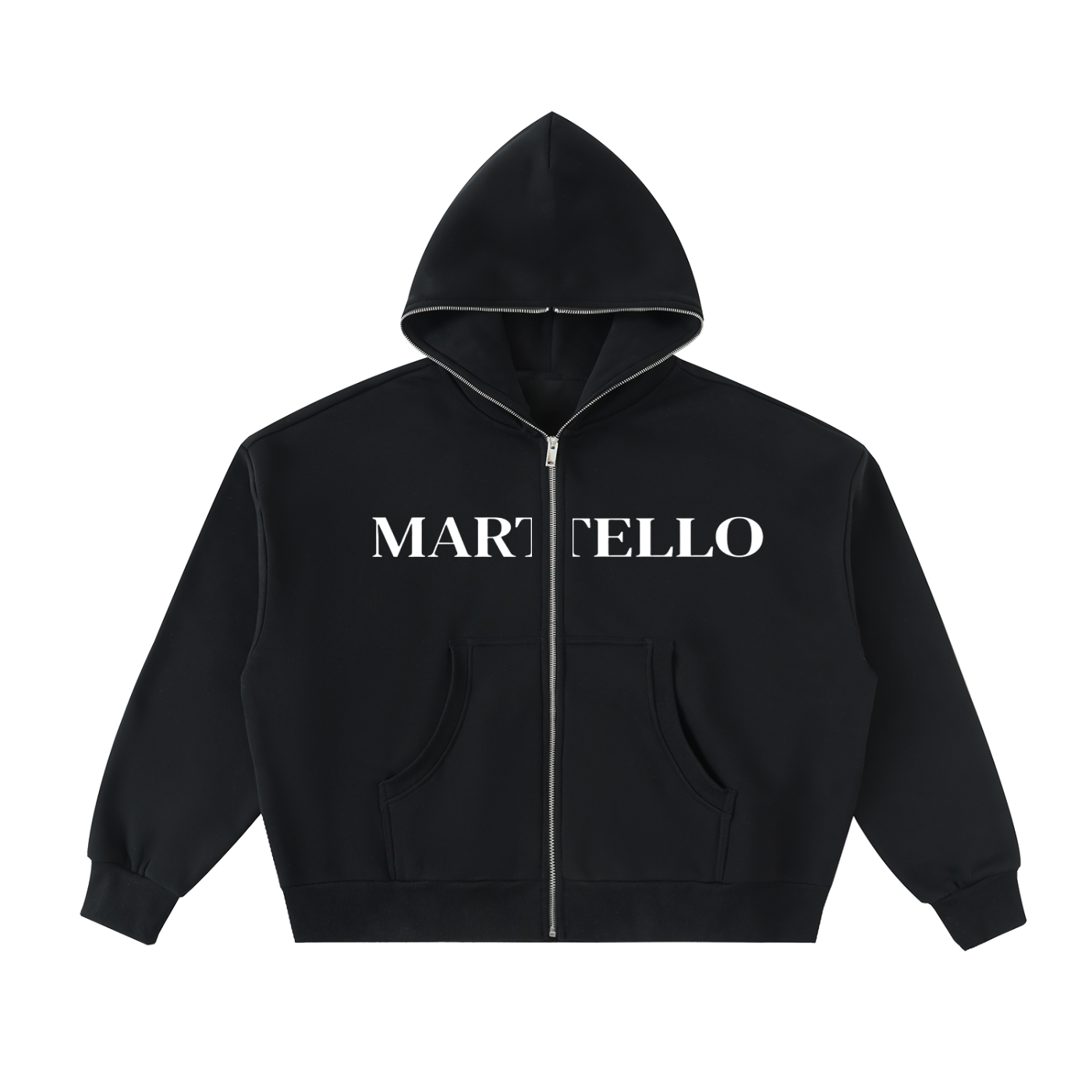 Martello Fleeced Full-Zip Hoodie
