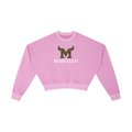 Martello Cheetah Cropped Sweatshirt