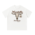 Martello Bull Skull Graphic Oversized T-Shirt