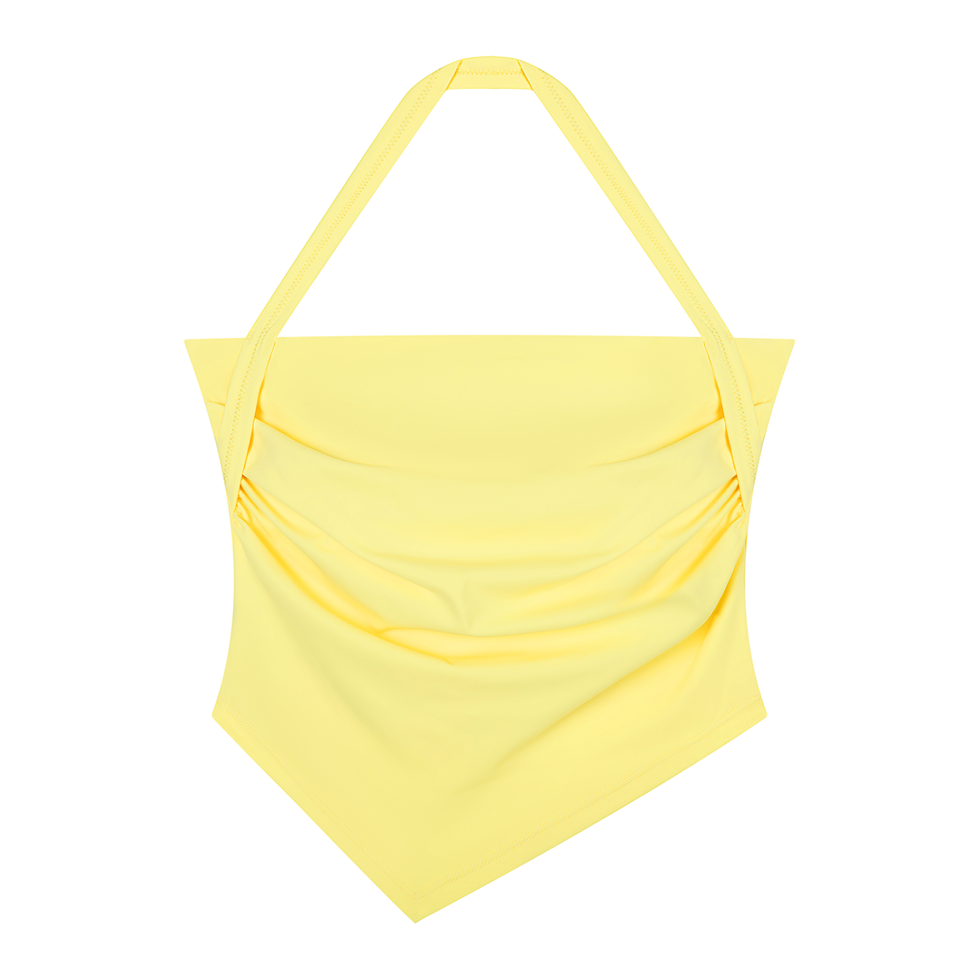 Martello Women’s Ruched Halter Neck Yoga Tank Top
