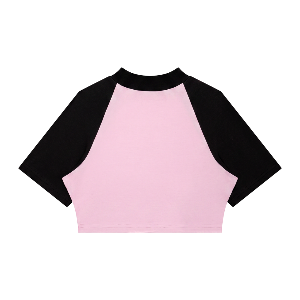 Martello Pink Cheetah Women’s Crop T-Shirt