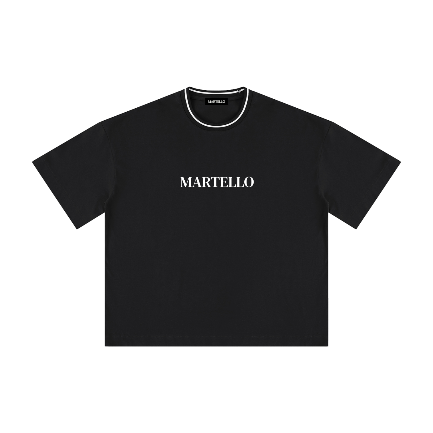 Martello Boxy Ribbed T-Shirt