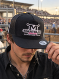 Black and Pink Martello Trucker