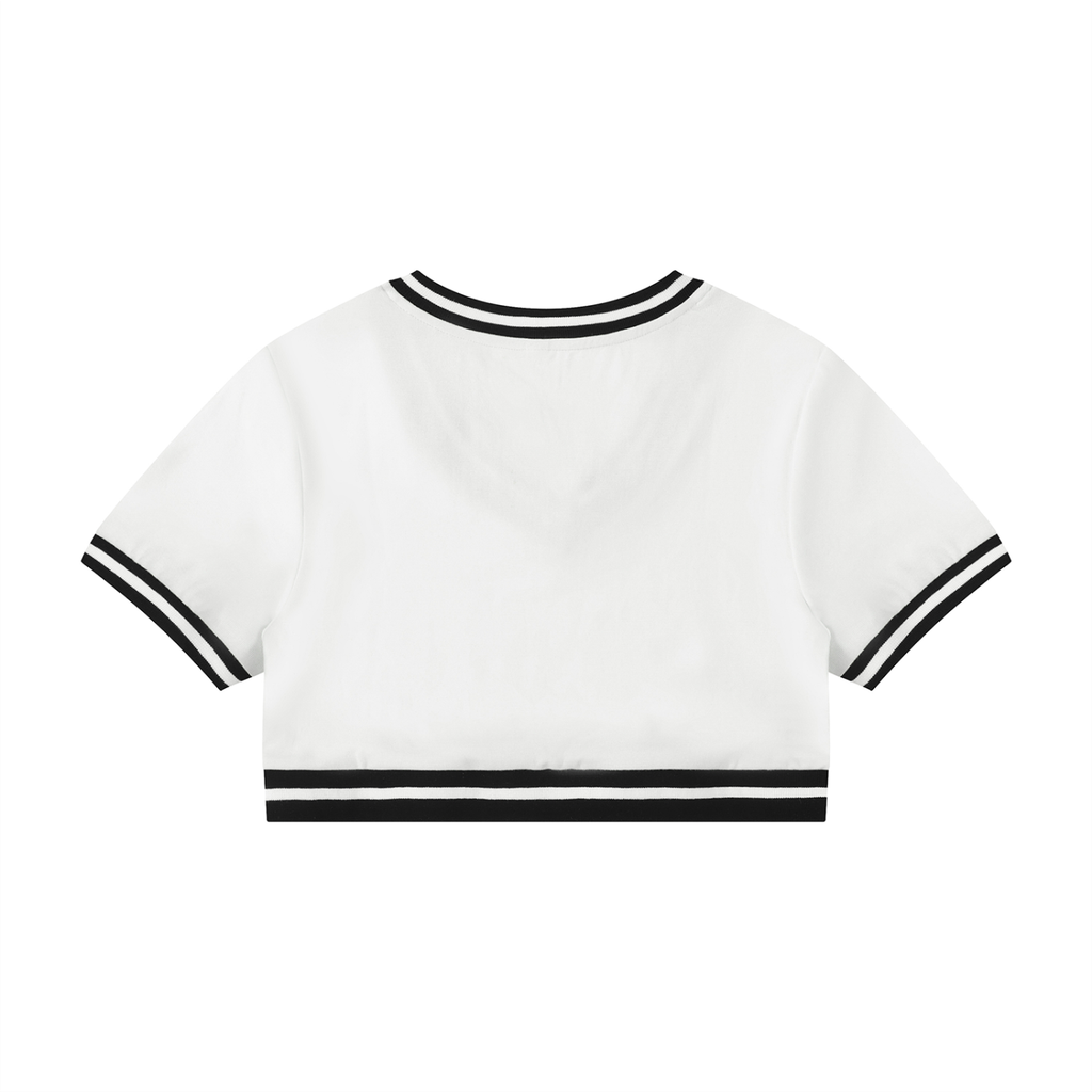 Women's Stripe Martello Crop Top