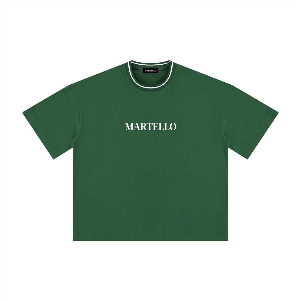 Martello Boxy Ribbed T-Shirt