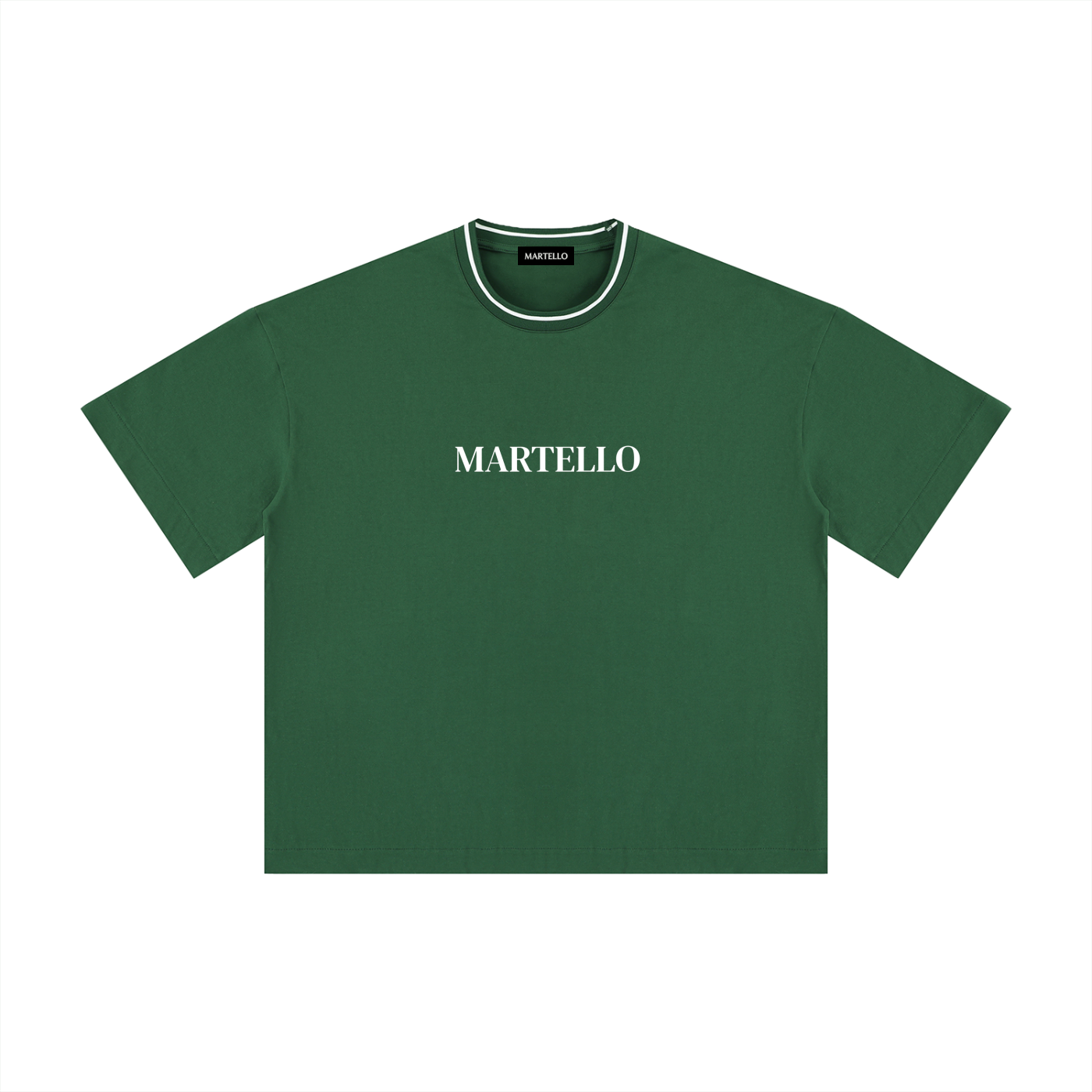 Martello Boxy Ribbed T-Shirt