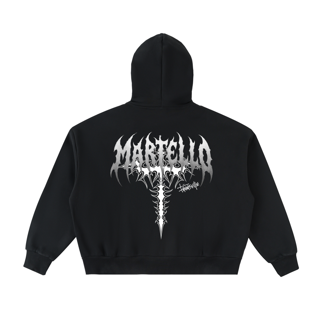 Martello Fleeced Full-Zip Hoodie